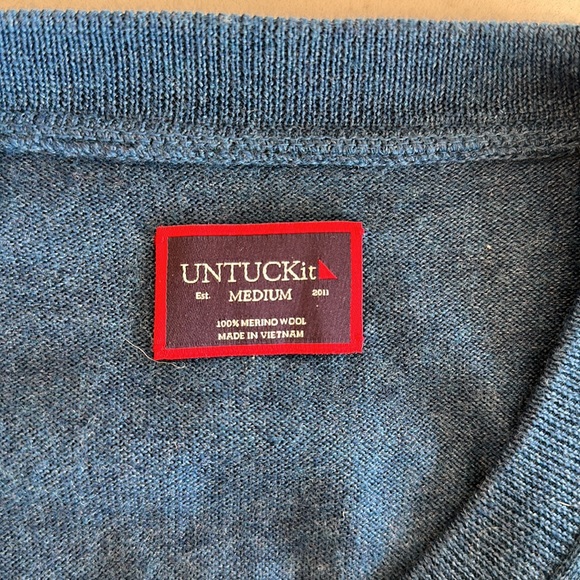UNTUCKit Mens Pullover Sweater - Picture 3 of 3